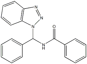 N-(1H-苯并三唑-1-基苯甲基)苯酰胺