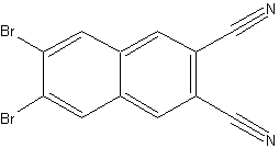 2,3-二溴-6,7-二氰基萘
