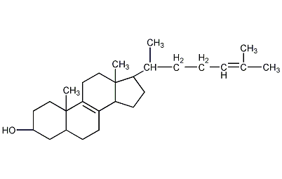 5-β-胆甾-8,24-二烯-3-β-醇