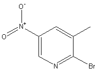 2-溴-3-甲基-5-硝基吡啶