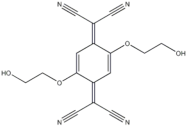 2,5-二(2-羟基乙氧基)-7,7,8,8-四氰基喹喏二甲烷