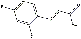 2-氯-4-氟肉桂酸