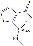 3-乙酰-2-(甲氨基磺酰)噻吩