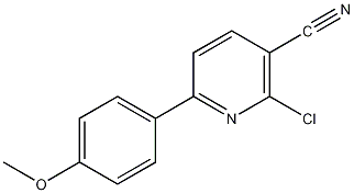 2-氯-3-氰基-6-(4-甲氧基苯基)吡啶