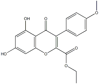 2-乙氧羰基-5,7-二羟基-4'-甲氧基异黄酮