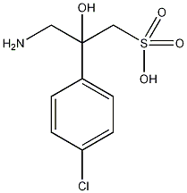 3-氨基-2-4-氯苯基-2-羟基丙烷磺酸