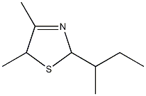 2-仲丁基-4,5-二甲基-3-噻唑啉