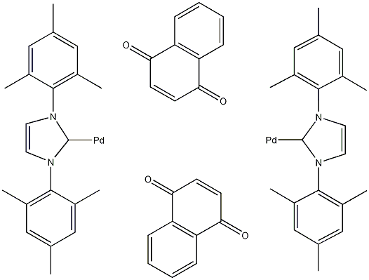 1,3-双(2,4,6-三甲基苯基)咪唑-2-基亚(1,4-萘苯醌)钯(0)二聚体