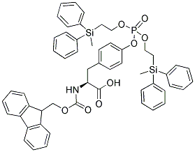 Fmoc-tyr(po3(mdpse)2)-OH