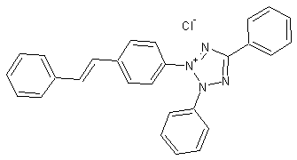 2,5-二苯基-3-(4-苯乙烯基苯基)氯化四唑