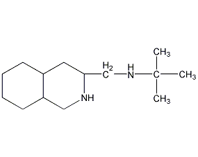 N-叔丁基-十氢异喹啉-3(S)-甲酰胺