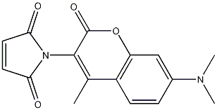 N-(二甲胺基-4-甲基香豆素基)顺丁烯二酰亚胺〔DACM〕