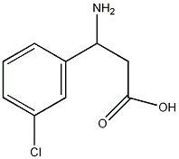 3-氨基-3-(3-氯苯基)丙酸