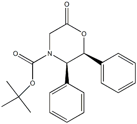 (2S,3R)-(+)-N-叔丁氧羰基-6-氧代-2,3-二苯基吗啉