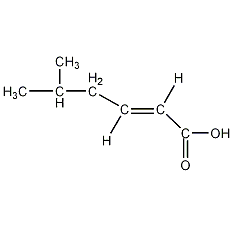 (2E)-5-甲基-2-己烯酸