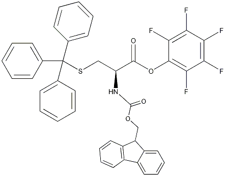 FMOC-S-三苯甲基-L-半胱氨酸五氟苯酯