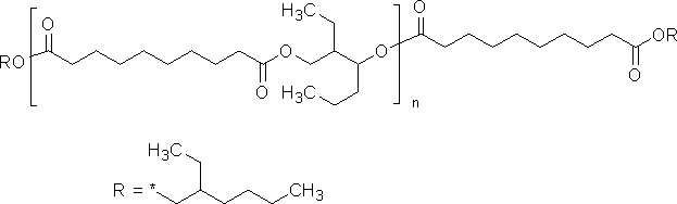 聚(2-乙基-1,3-己二醇癸二酸),端二(2-乙基己基)