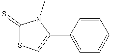 3-甲基-4-苯基噻唑啉-2-硫酮