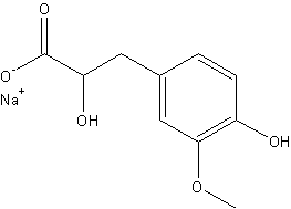3-(4-羟基-3-甲氧基苯基)乳酸钠
