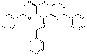 甲基-2,3,4-三-O-苄基-α-D-吡喃葡萄糖苷