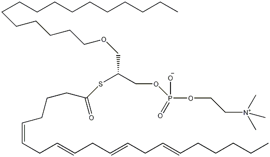 2-Deoxy-2-thioarachidonoylphosphatidylcholine