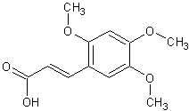 2,4,5-三甲氧基肉桂酸