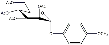 4-甲氧苯基-2,3,4,6-四-O-乙酰基-α-D-吡喃甘露糖苷