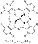 1,4,8,11,15,18,22,25-八丁氧基酞菁锌盐