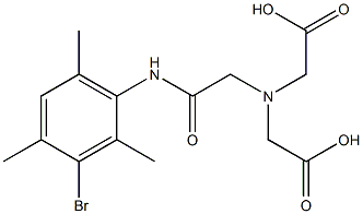 N-(3-溴-2,4,6-三甲基苯基甲酰甲基)乙酰乙酸
