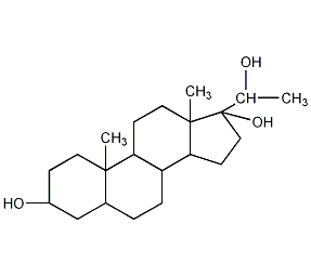 3α,17α,20α-三羟基-5β-孕三醇