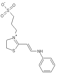 2-(2-苯胺乙烯基)-3-(3-磺丙基)-2-噻唑鎓内盐