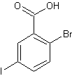 2-溴-5-碘苯甲酸