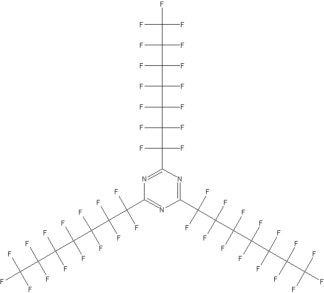 2,4,6-三(全氟庚基)-1,3,5-三嗪