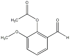 2-乙酰氧基-3-甲氧基苯甲醛