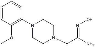 4-(2-Methoxyphenyl)-1-piperazineacetamidoxime