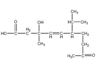 (3ξ,4E,6S)-6-异丙基-3-甲基-3-羟基-9-氧代-4-癸烯酸