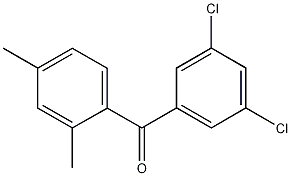 3,5-二氯-2',4'-二甲基二苯甲酮