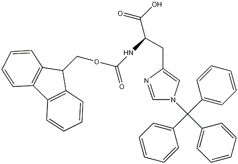 N-芴甲氧羰基-N'-三苯甲基-D-组氨酸