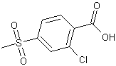 2-氯-4-甲磺酰苯甲酸