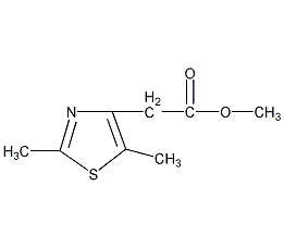 2,5-二甲基噻唑-4-乙酸甲酯