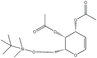 3,4-Di-O-乙酰基-6-O-(叔丁基二甲基甲硅烷基)-D-半乳醛