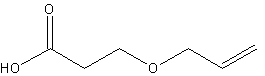 3-烯丙氧基丙酸